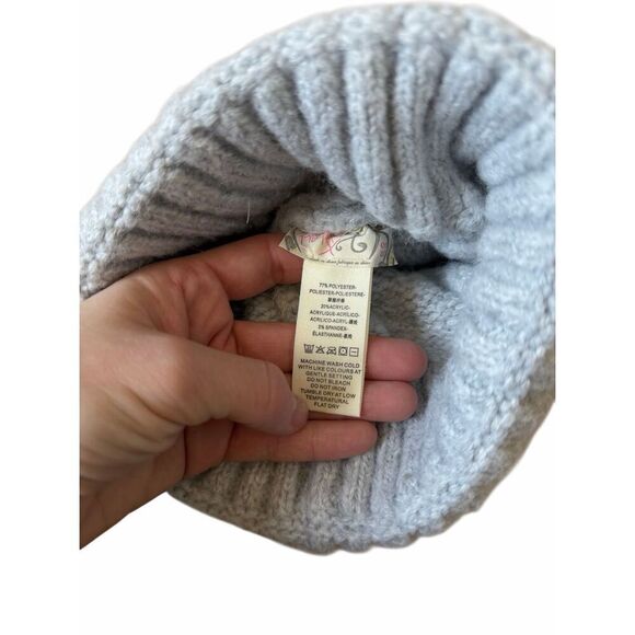 Free People Beanie Coastline NEE Grey One Size